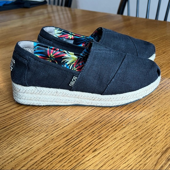 ⭐️ Bobs Skechers Women's High Jinx Slip On Wedge Shoe Size 7.5 - Picture 2 of 15